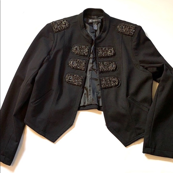 INC International Concepts Jackets & Blazers - INC International Concepts military beaded jacket.